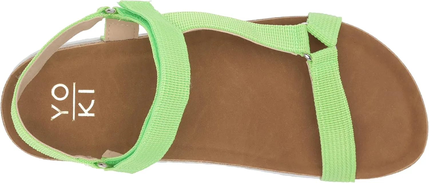 YOKI Women's Comfort Flat Sandal